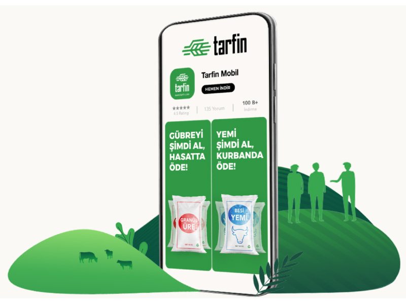 Tarfin, 4 bin çiftçinin girdi ihtiyacını  50 milyon TL’lik VDMK ihracı ile fonlayacak