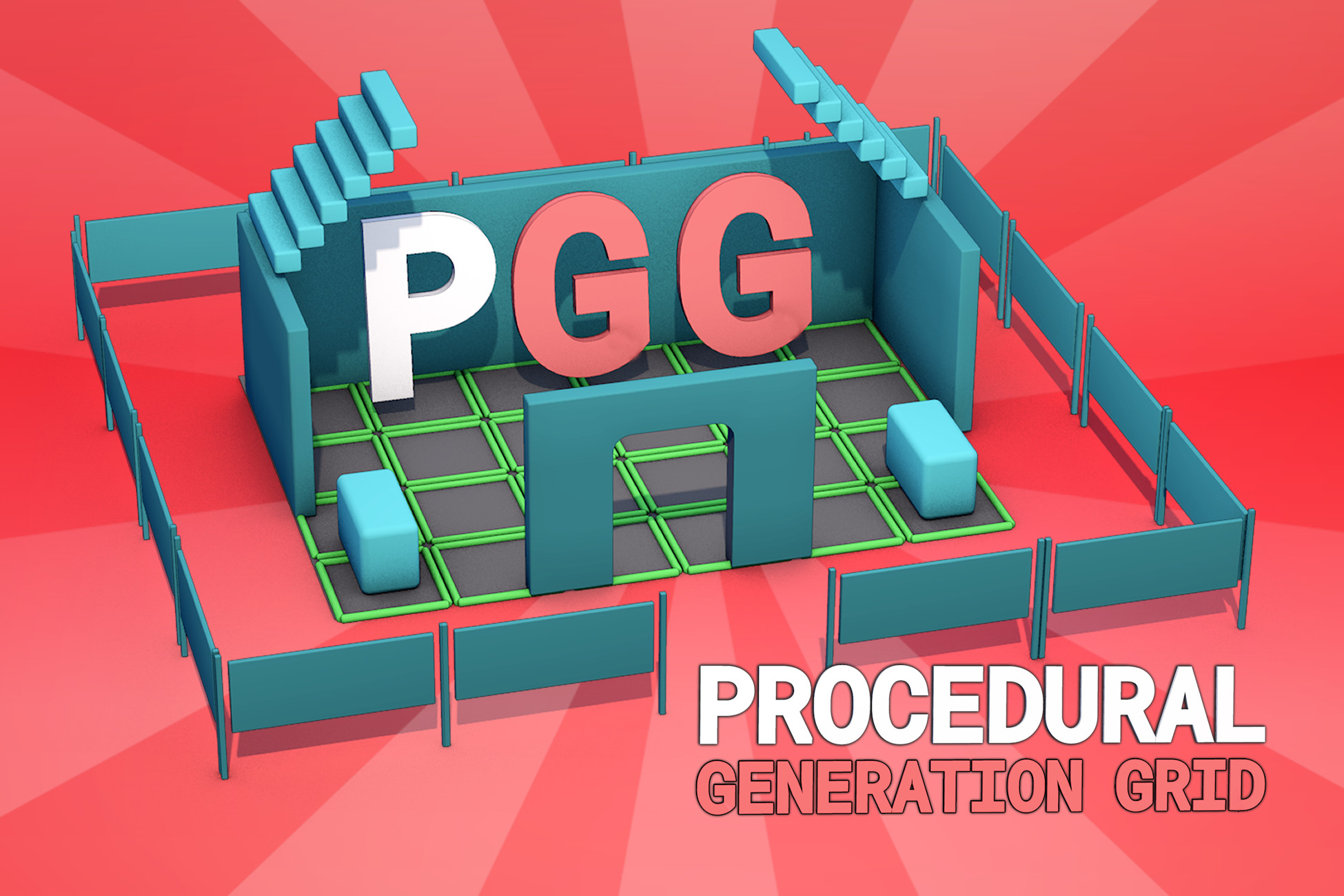 Procedural Generation Grid Asset incelemesi
