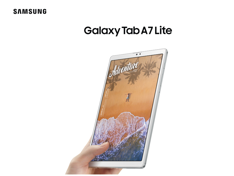 Samsung Galaxy Tab A7 Lite ile eğitim ve eğlence bir arada