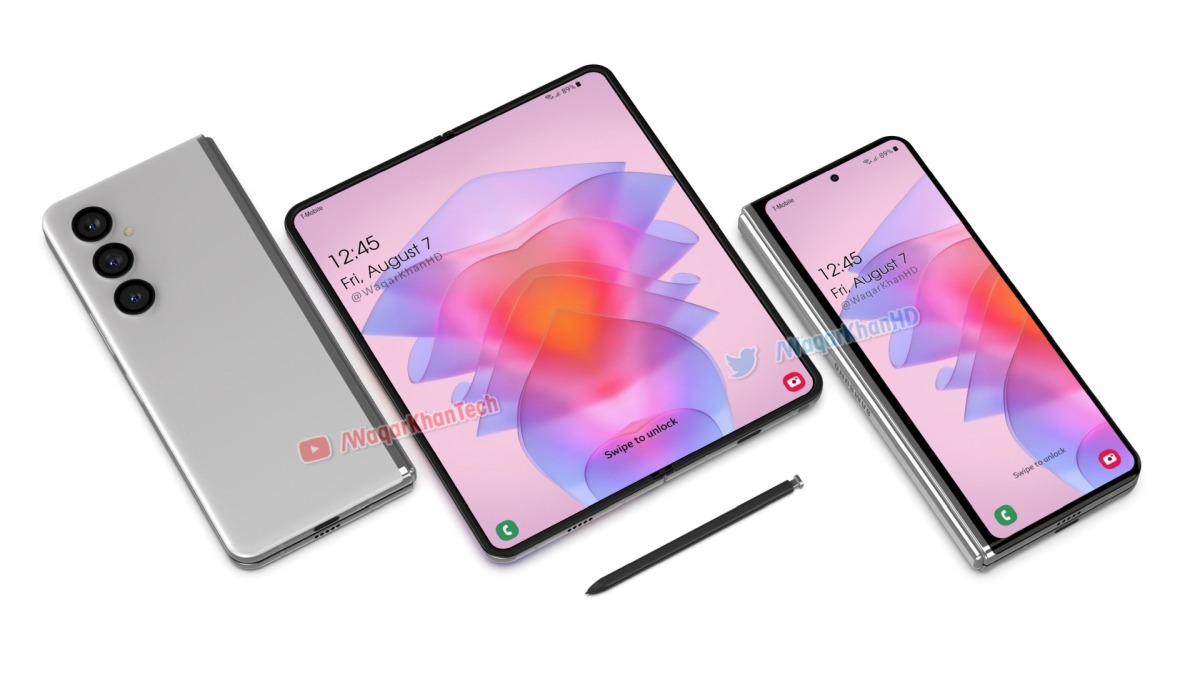 Samsung, Galaxy Z Fold 4’e S Pen Yuvası Ekliyor