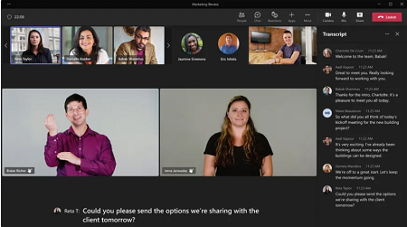 Microsoft Teams, İşaret Dilini Kullanarak Toplantı Düzenlemeyi Kolaylaştırıyor