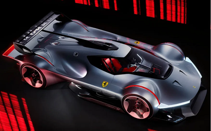 Ferrari’nin Vision Hibrit Yarış Arabası 23 Aralık’ta ‘Gran Turismo 7’ye Geliyor