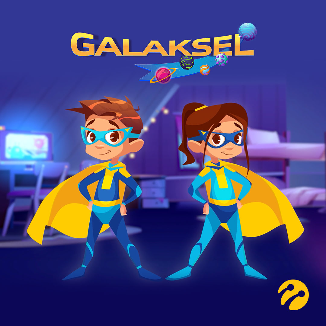 Turkcell’in Galaksel oyunu ile  çocuklar interneti daha güvenli kullanacak
