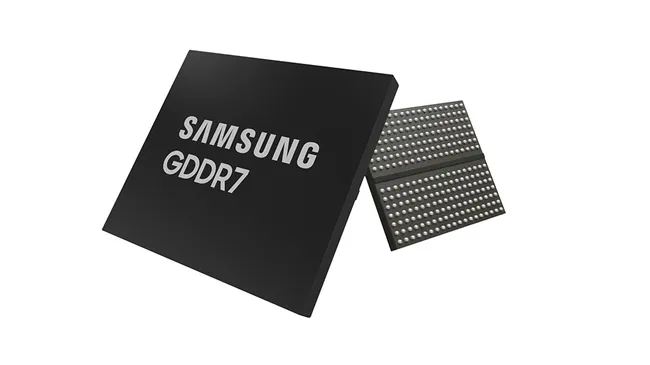 Samsung önümüzdeki ay dünyanın en hızlı GDDR7 belleğini sergileyecek