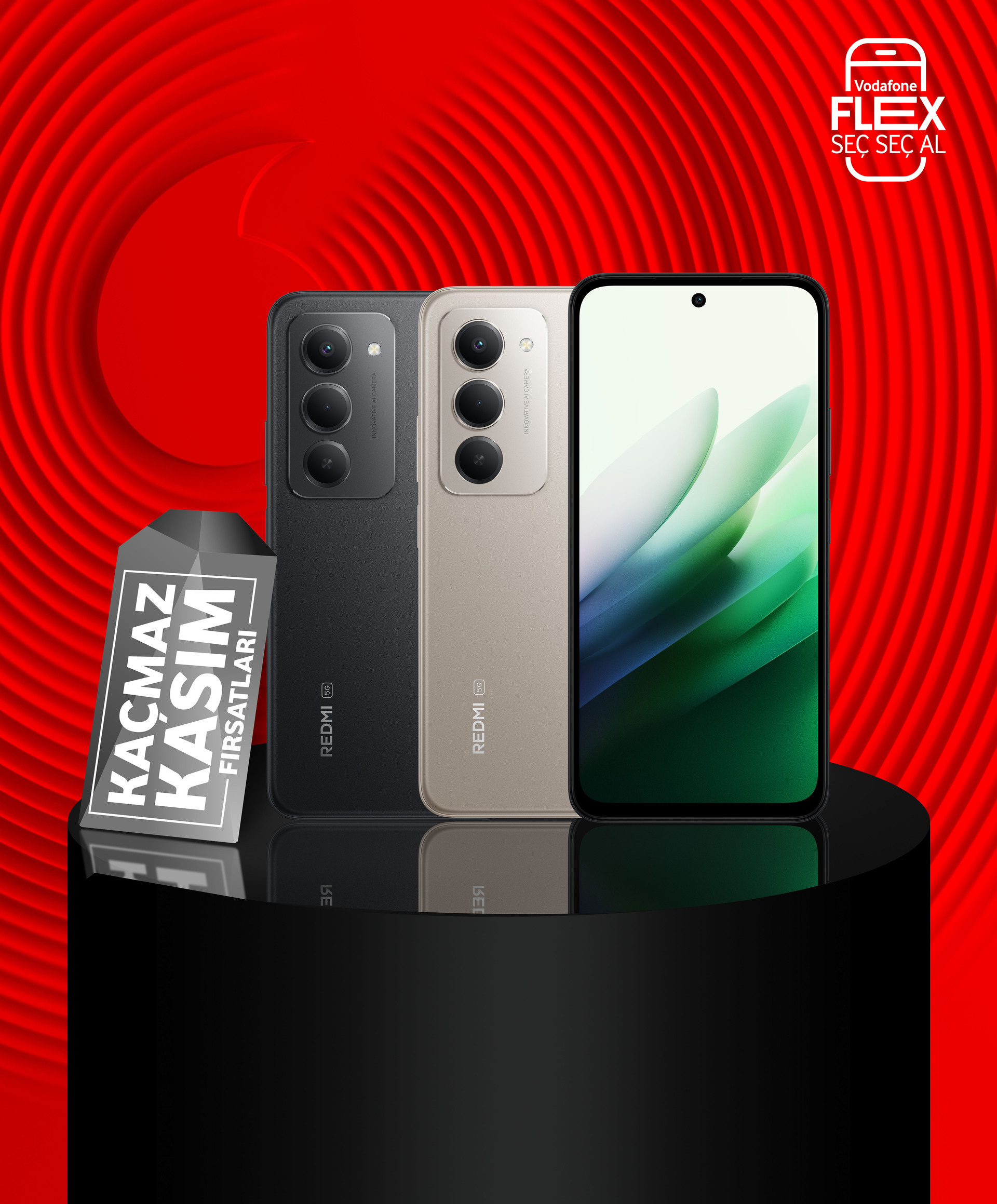 5G UYUMLU YENİ XIAOMI REDMI 15 5G   İLK KEZ VE SADECE VODAFONE FLEX’TE