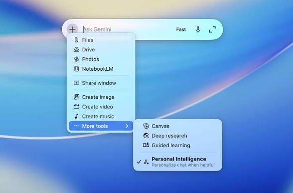 Gemini artık macOS uygulaması oldu