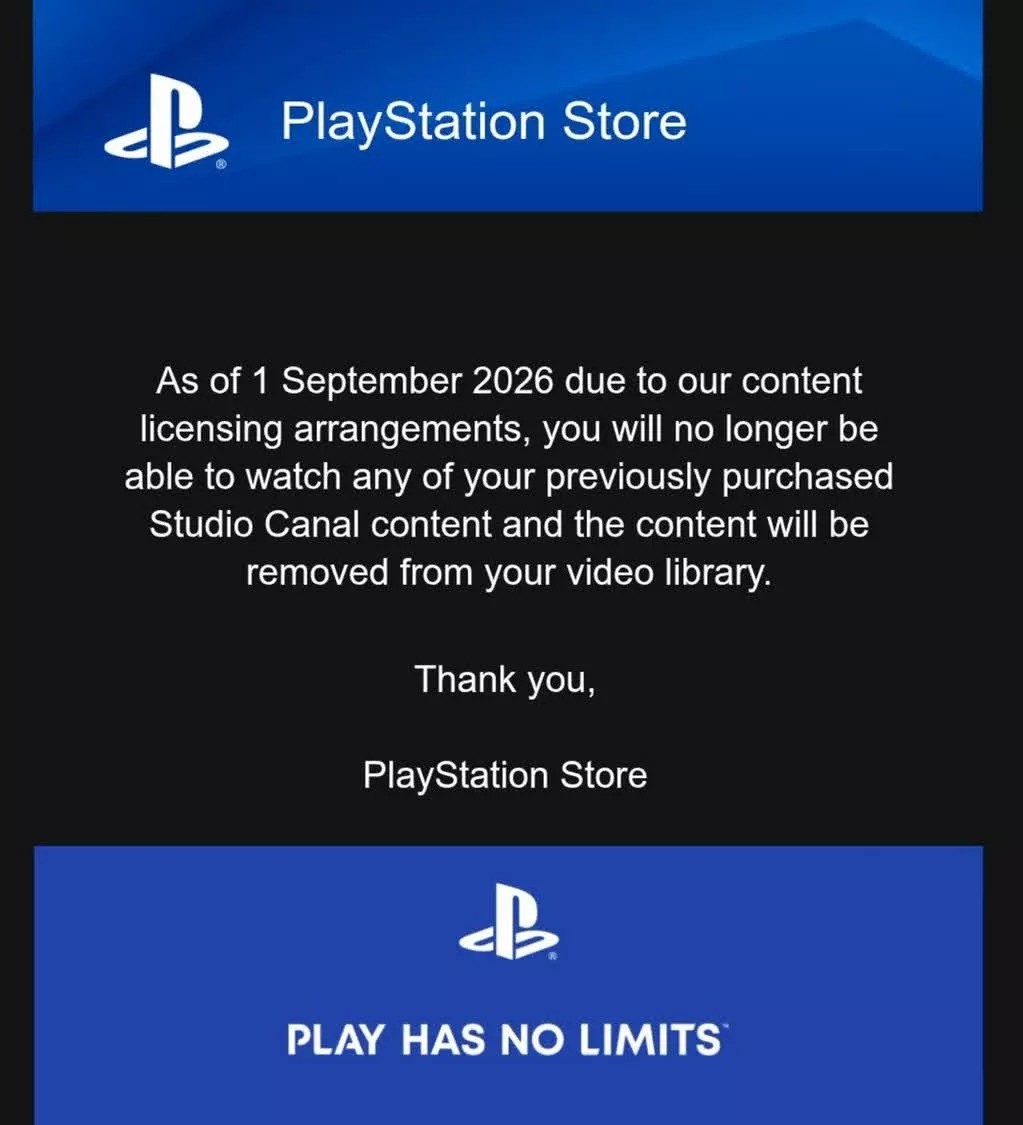 Sony, kullanıcıların satın aldığı 500’den fazla filmi dijital kütüphaneden kaldırıyor