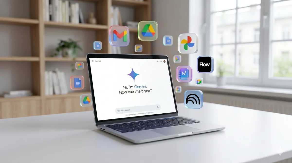 Gemini artık Google Docs, Drive ve Gmail’de sizinle konuşabiliyor